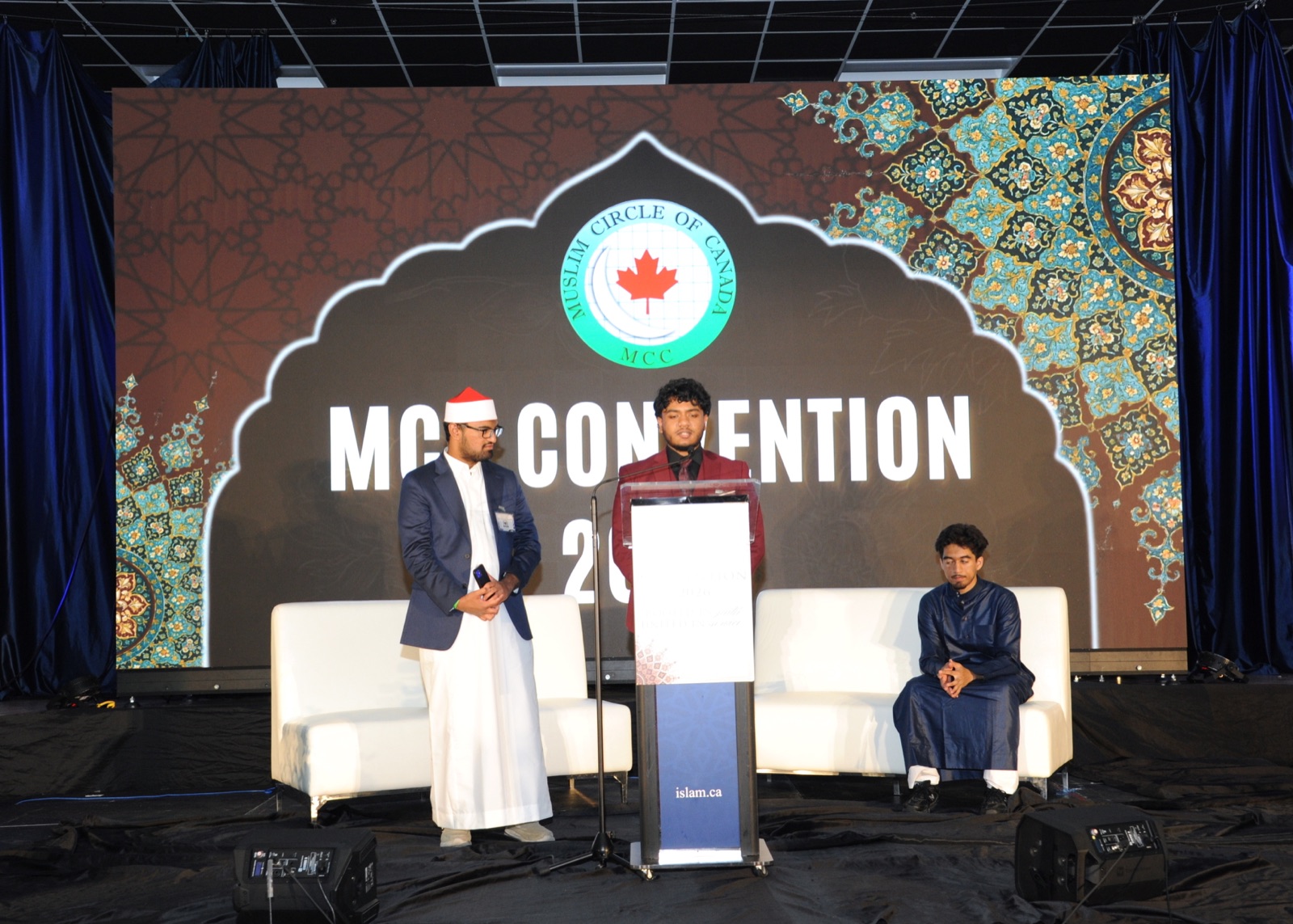 NextGen youth host a segment of the convention